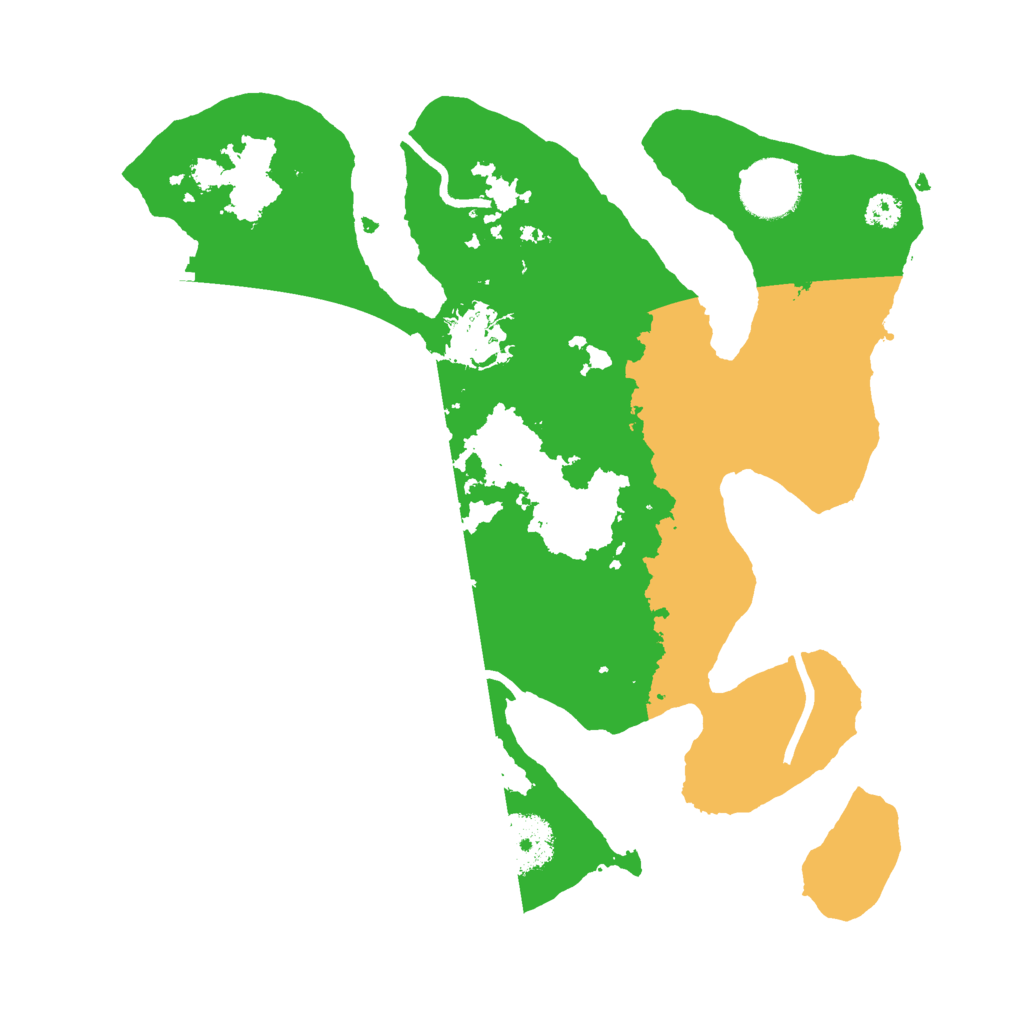 Biome Rust Map: Procedural Map, Size: 3000, Seed: 363256886