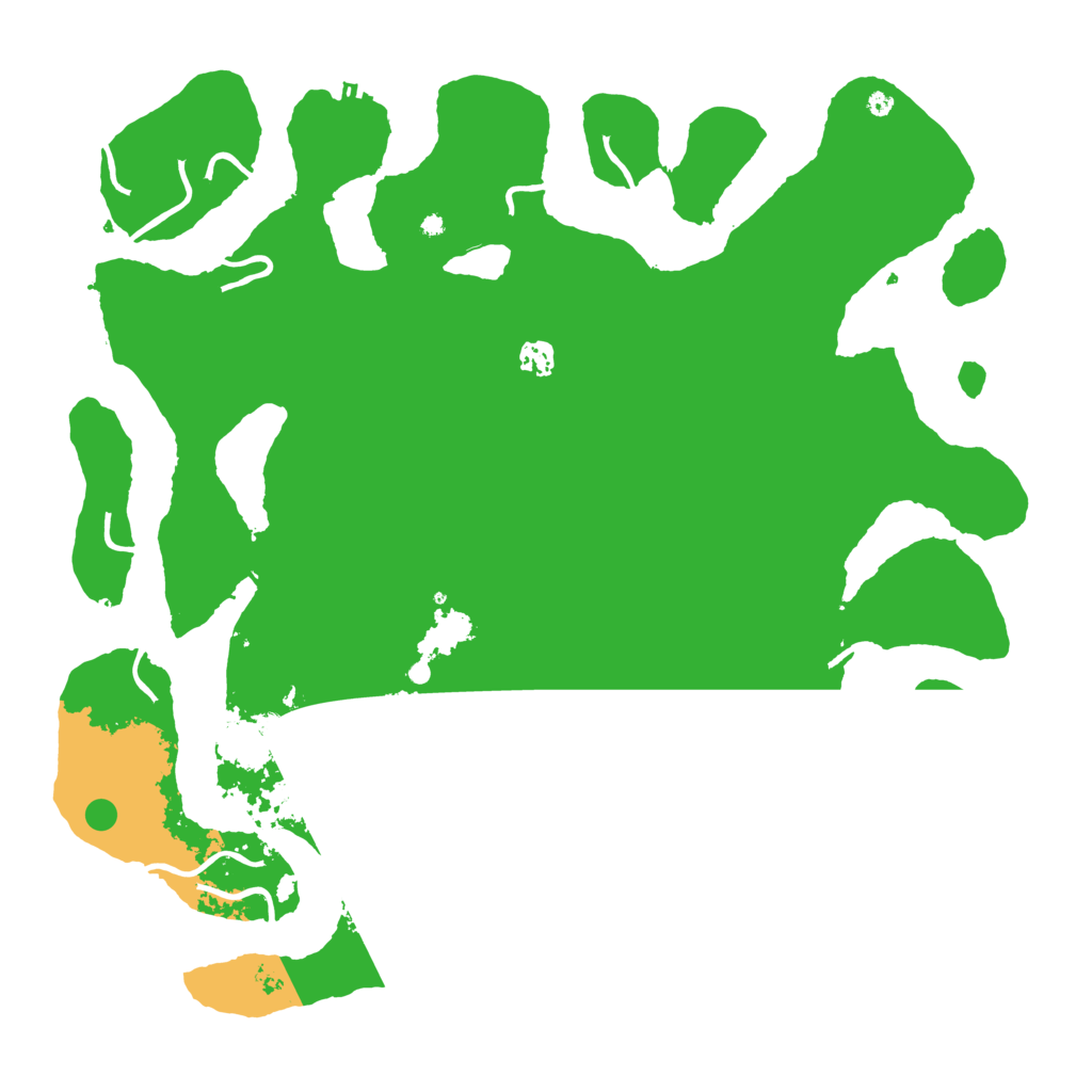 Biome Rust Map: Procedural Map, Size: 4500, Seed: 368355511