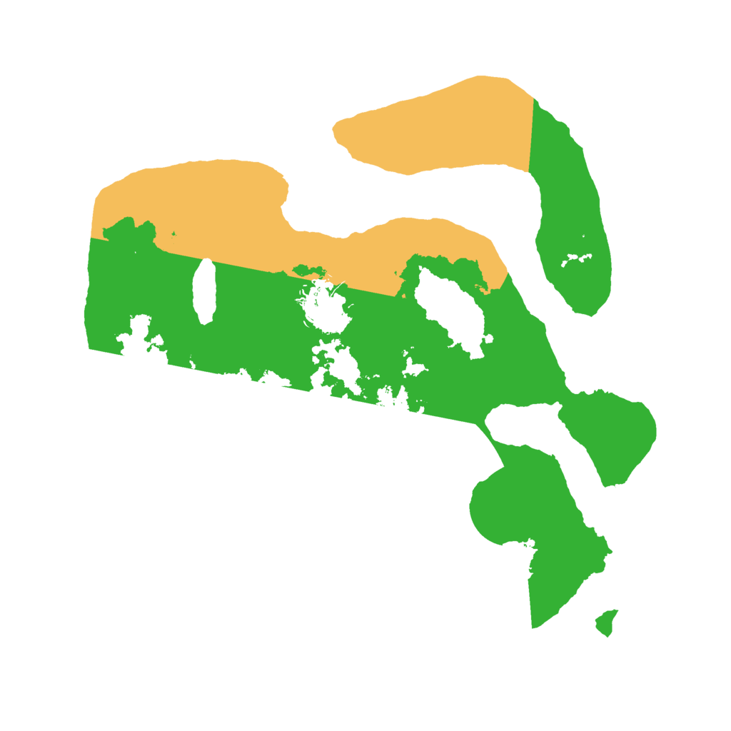 Biome Rust Map: Barren, Size: 2750, Seed: 1375613751