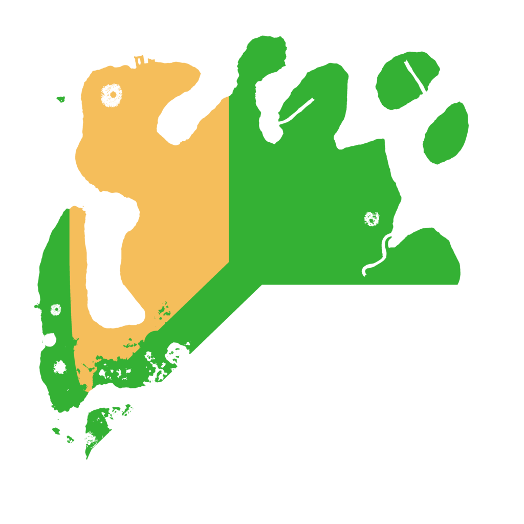 Biome Rust Map: Procedural Map, Size: 3500, Seed: 7436978