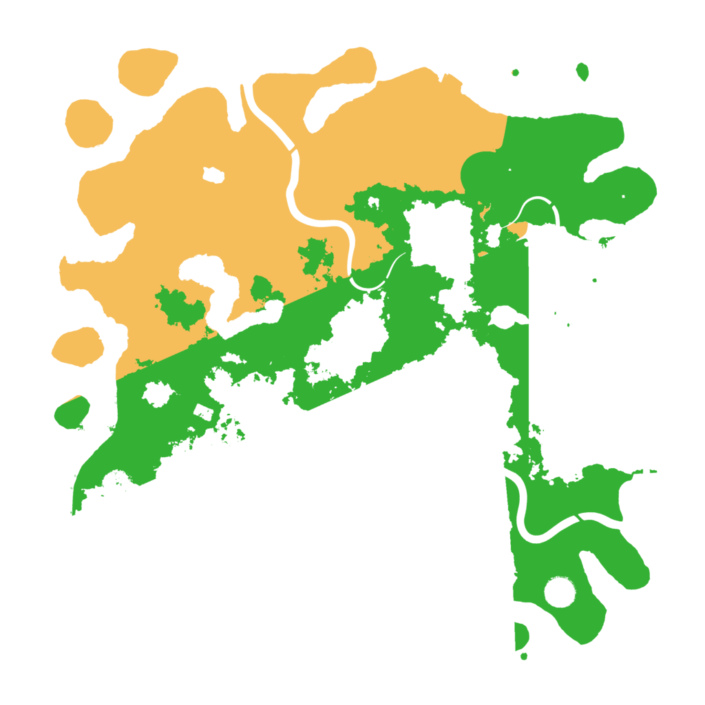 Biome Rust Map: Procedural Map, Size: 4000, Seed: 644623