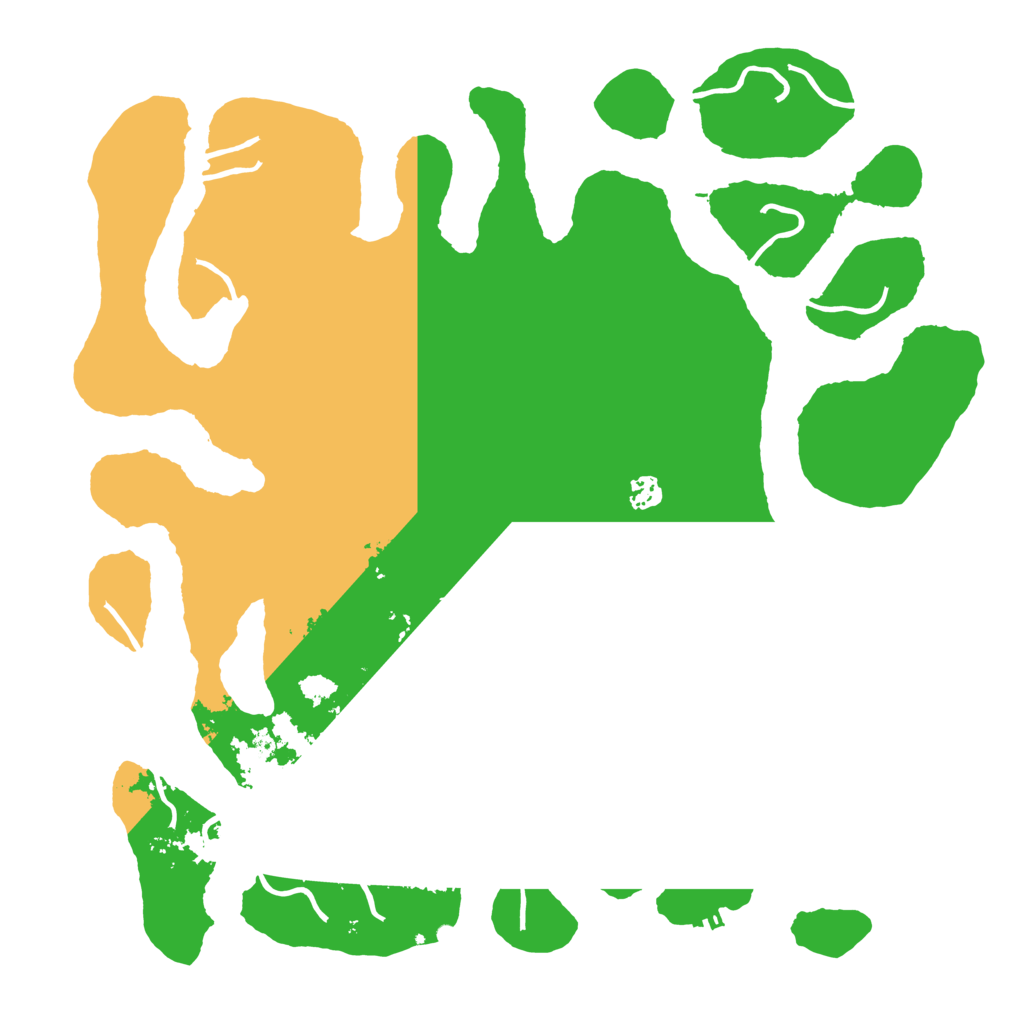 Biome Rust Map: Procedural Map, Size: 4500, Seed: 425608150