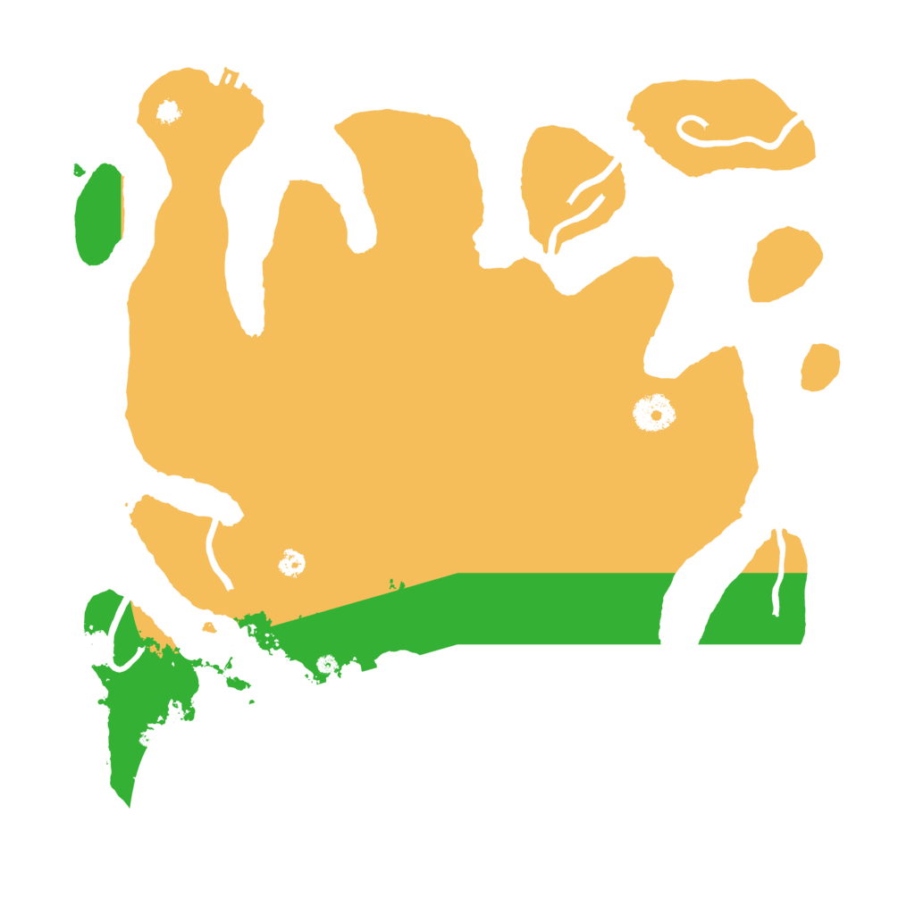 Biome Rust Map: Procedural Map, Size: 3550, Seed: 183991