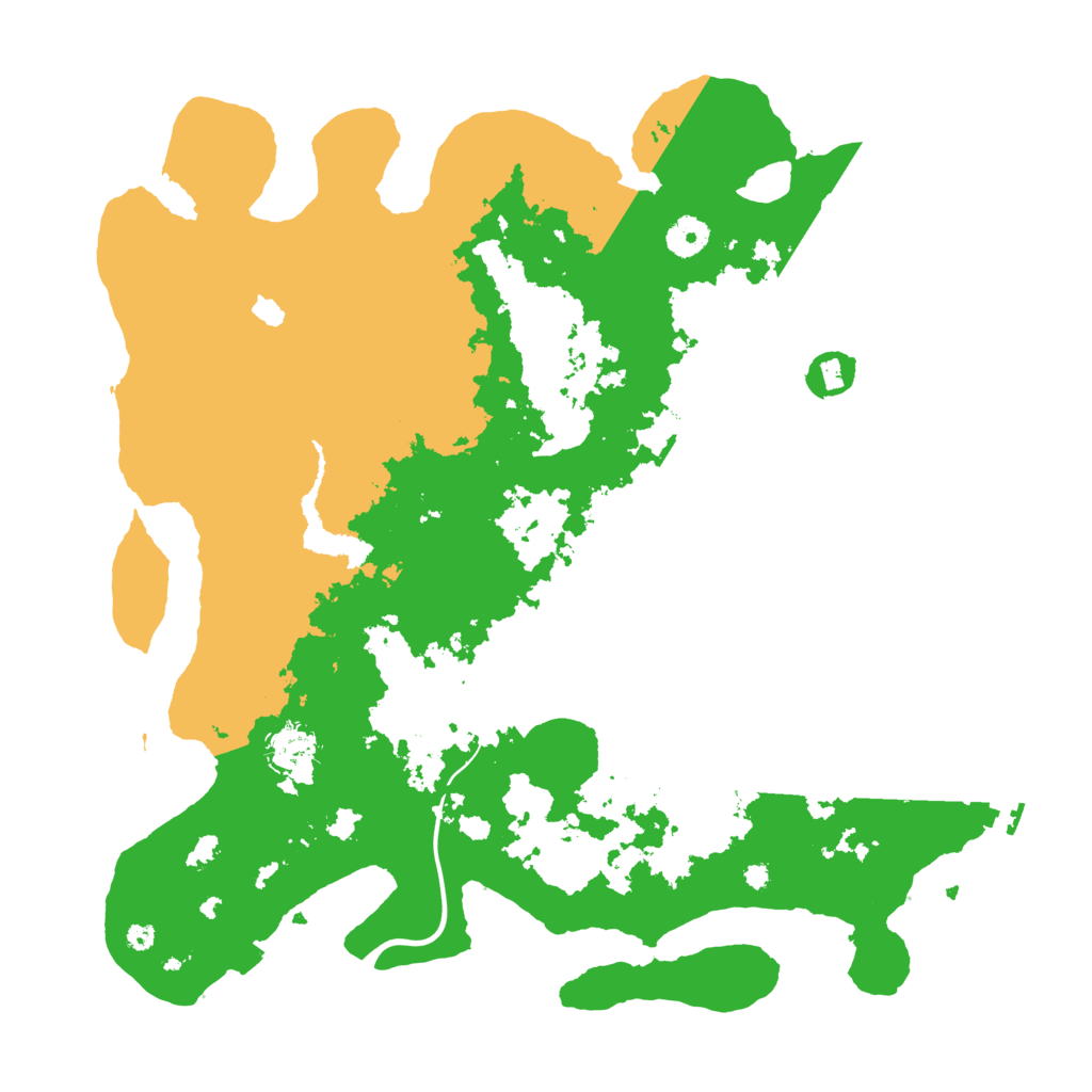 Biome Rust Map: Procedural Map, Size: 4000, Seed: 135237