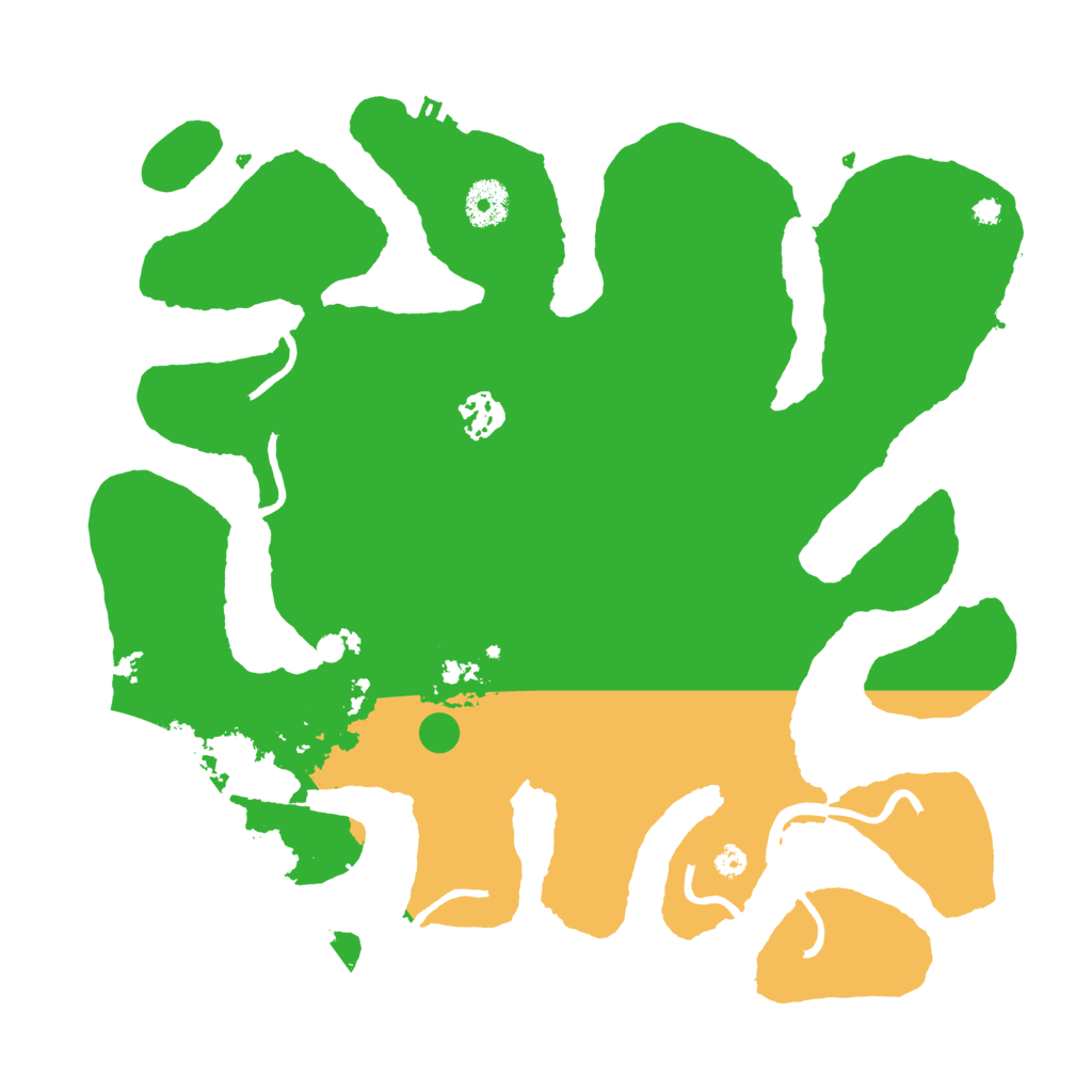 Biome Rust Map: Procedural Map, Size: 3550, Seed: 724385