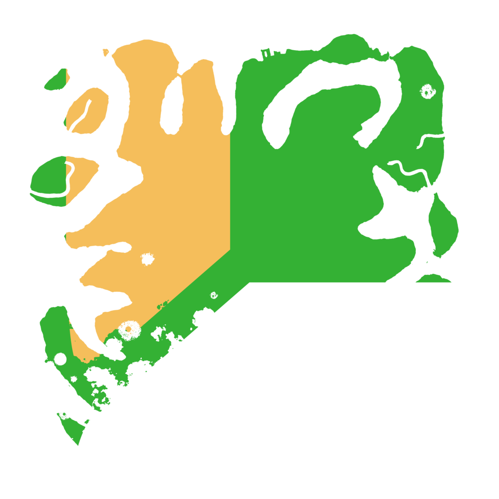 Biome Rust Map: Procedural Map, Size: 3550, Seed: 933715