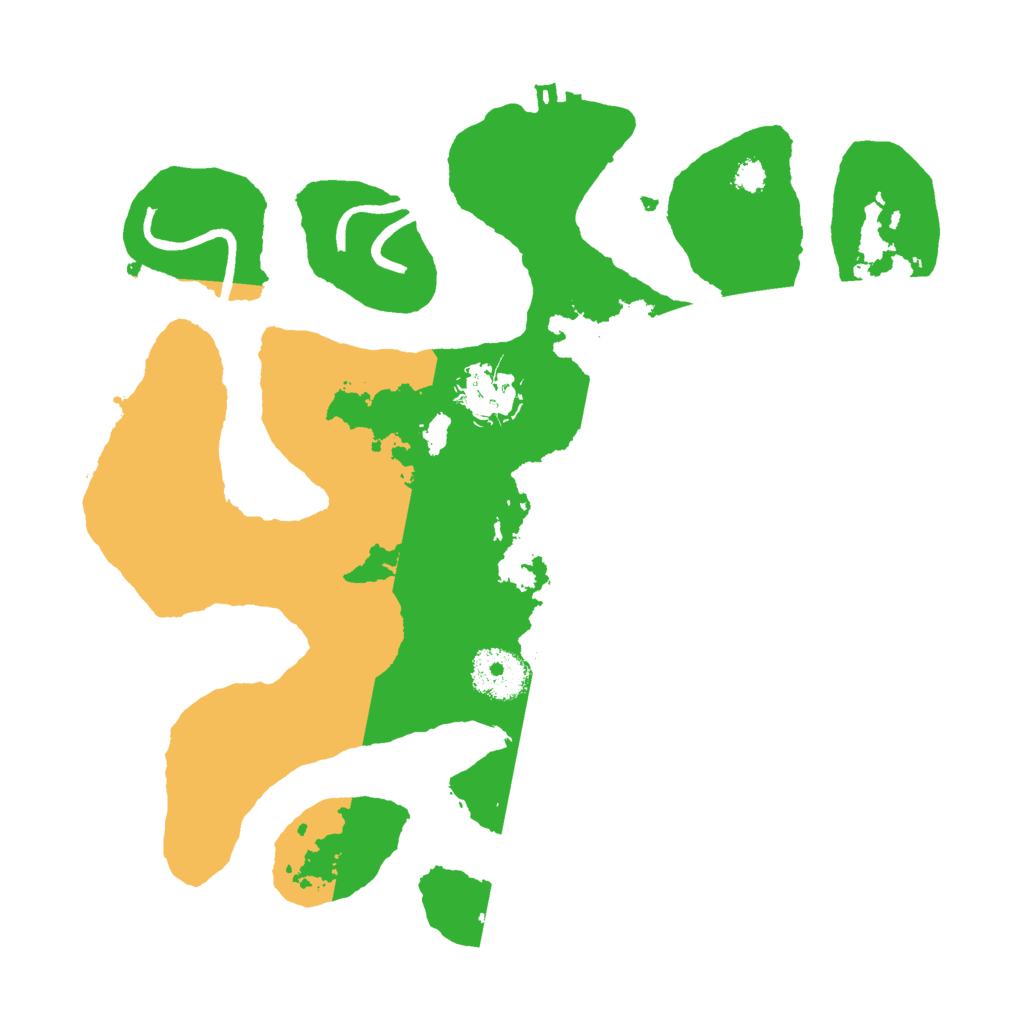 Biome Rust Map: Procedural Map, Size: 3000, Seed: 10015