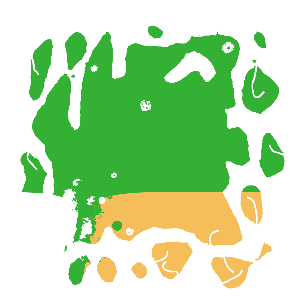 Biome Rust Map: Procedural Map, Size: 4000, Seed: 399444