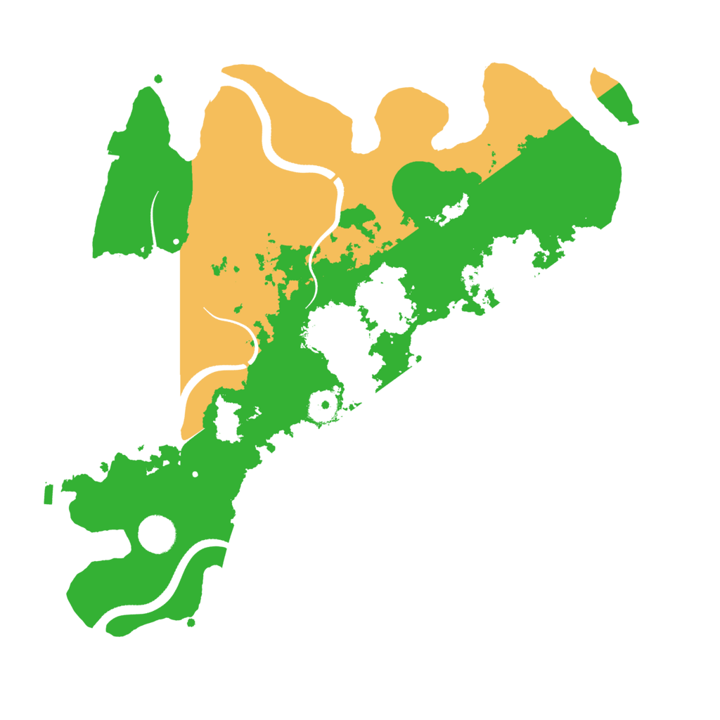 Biome Rust Map: Procedural Map, Size: 3500, Seed: 314