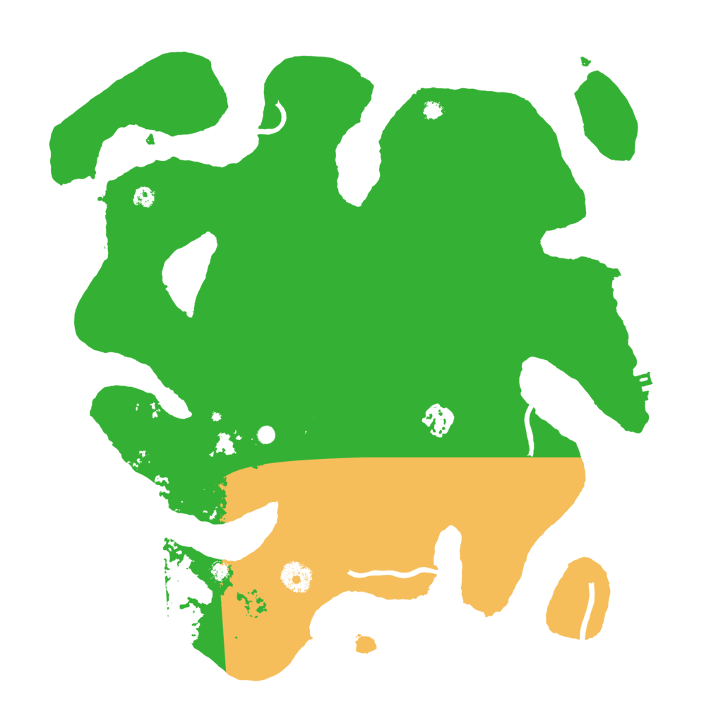 Biome Rust Map: Procedural Map, Size: 3550, Seed: 693127