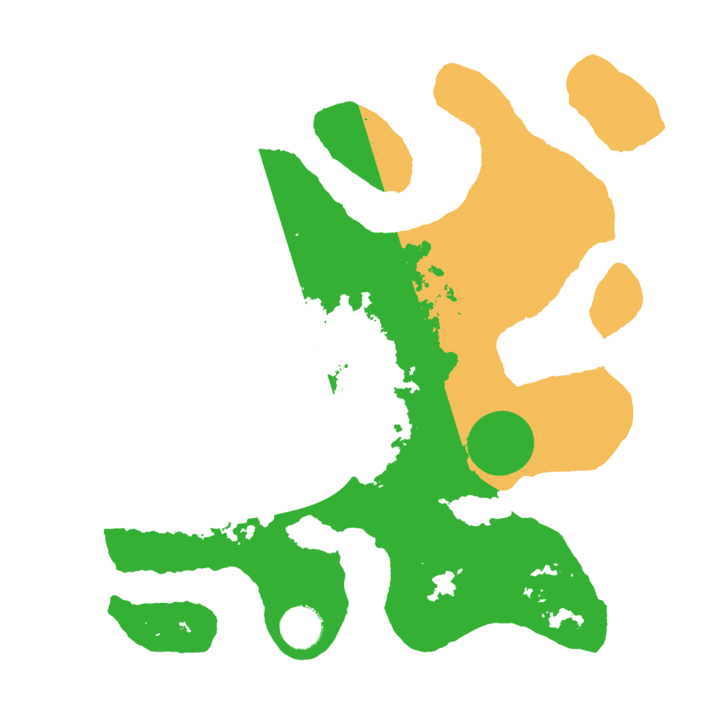 Biome Rust Map: Barren, Size: 3000, Seed: 1106703081