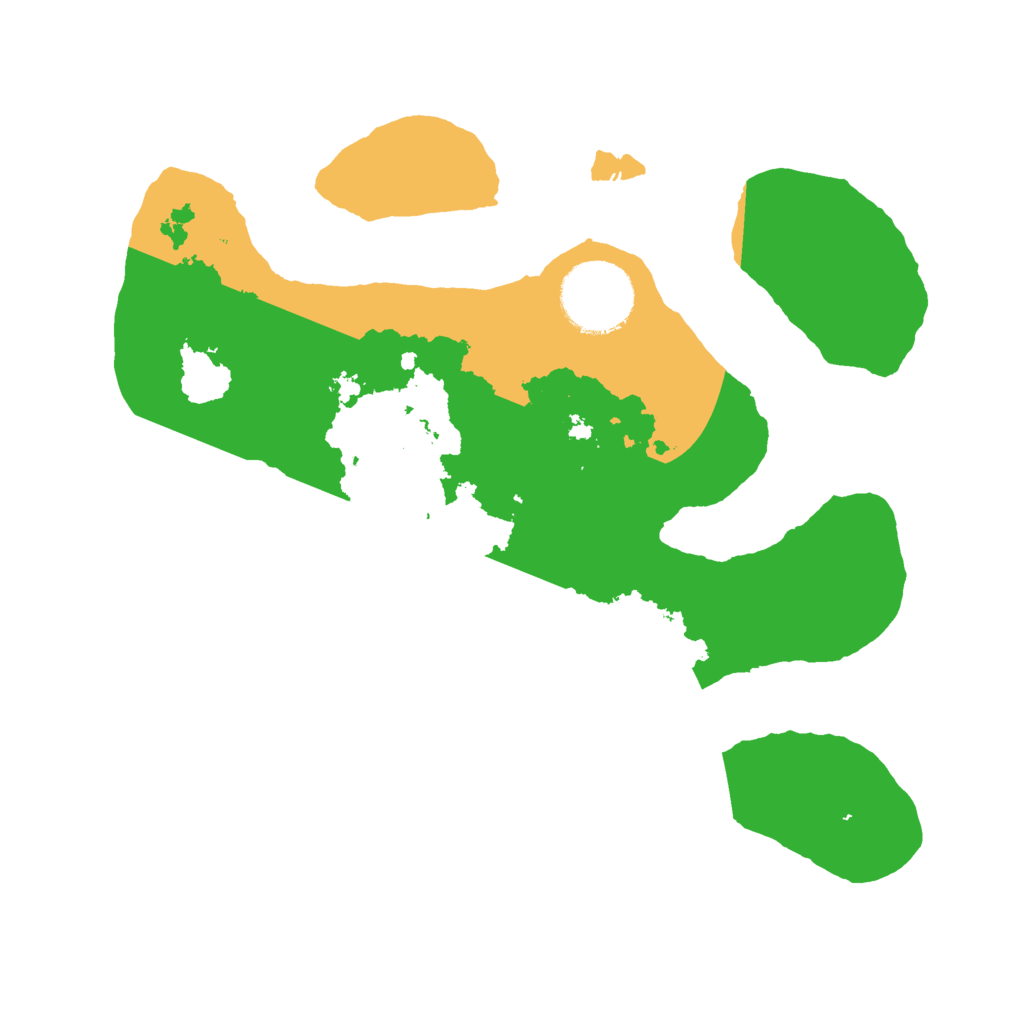 Biome Rust Map: Barren, Size: 2500, Seed: 165663773