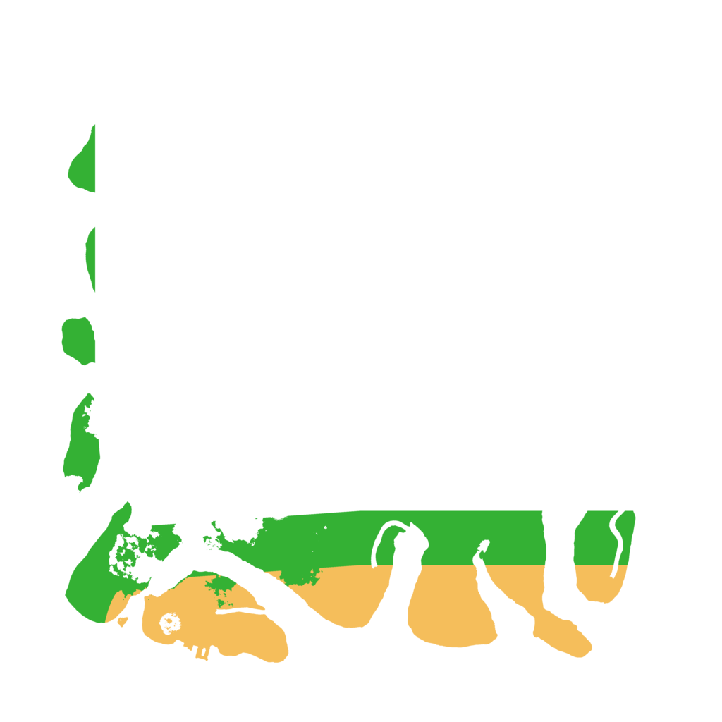 Biome Rust Map: Procedural Map, Size: 3550, Seed: 973407