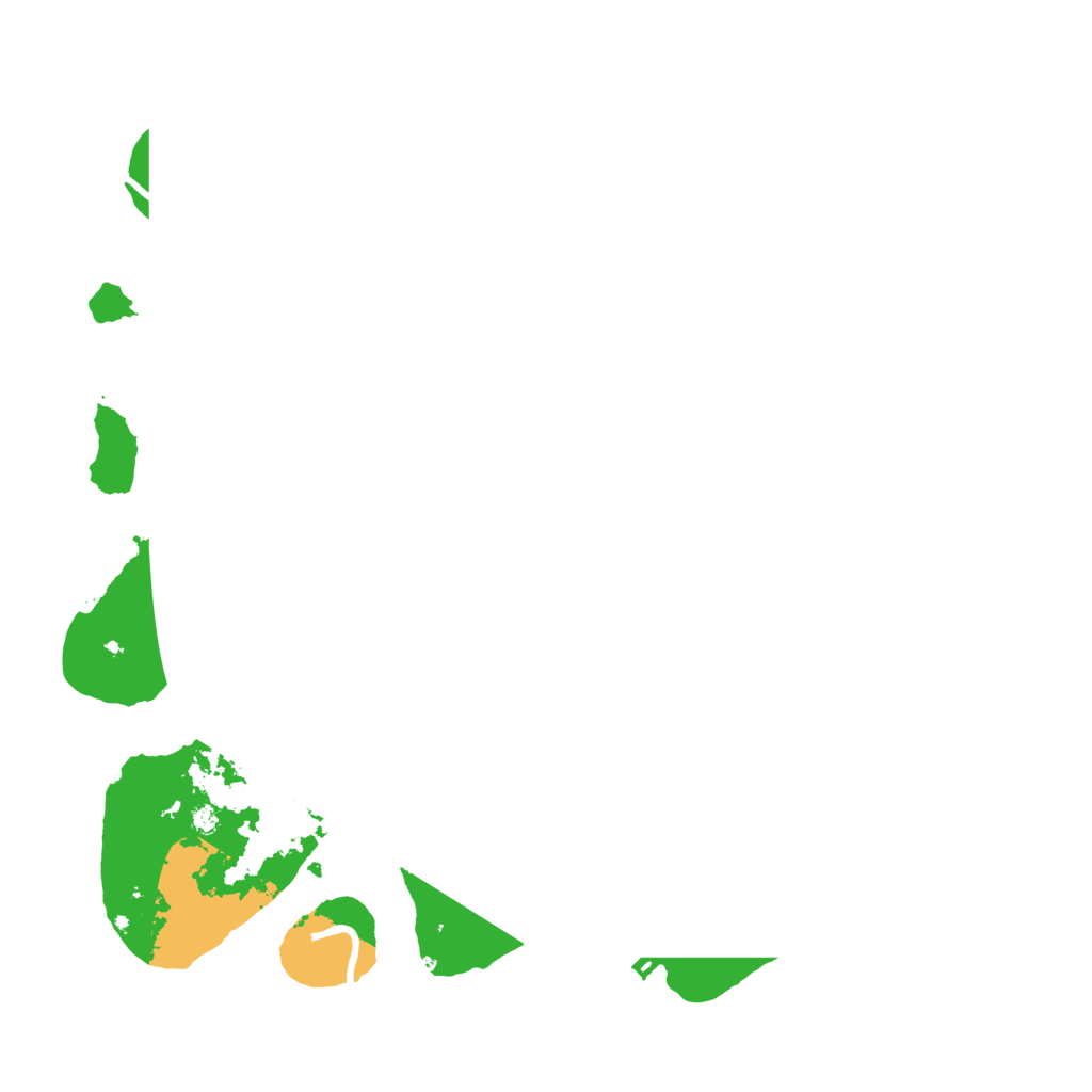 Biome Rust Map: Procedural Map, Size: 3550, Seed: 587770