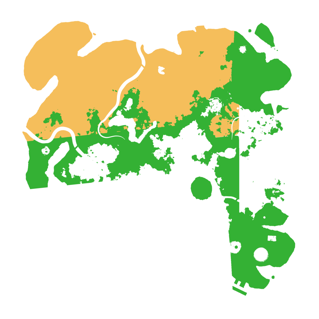 Biome Rust Map: Procedural Map, Size: 4000, Seed: 800506