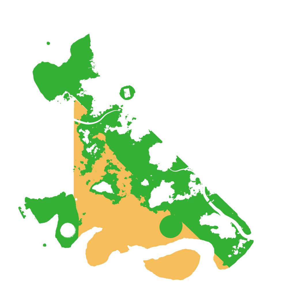 Biome Rust Map: Procedural Map, Size: 3550, Seed: 897558