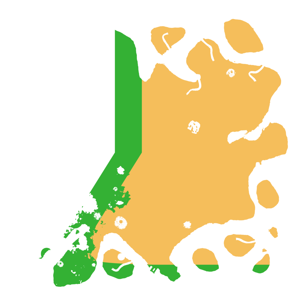 Biome Rust Map: Procedural Map, Size: 3700, Seed: 1787946252