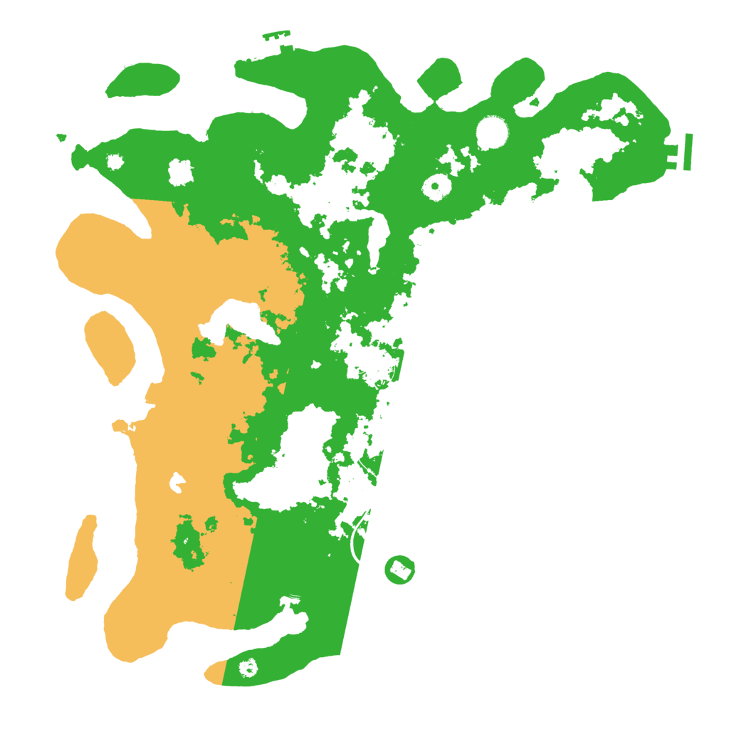 Biome Rust Map: Procedural Map, Size: 4000, Seed: 575780