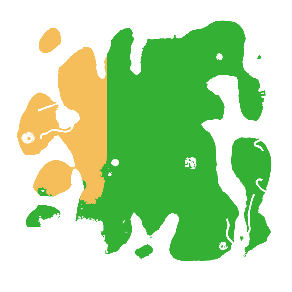 Biome Rust Map: Procedural Map, Size: 3550, Seed: 45033