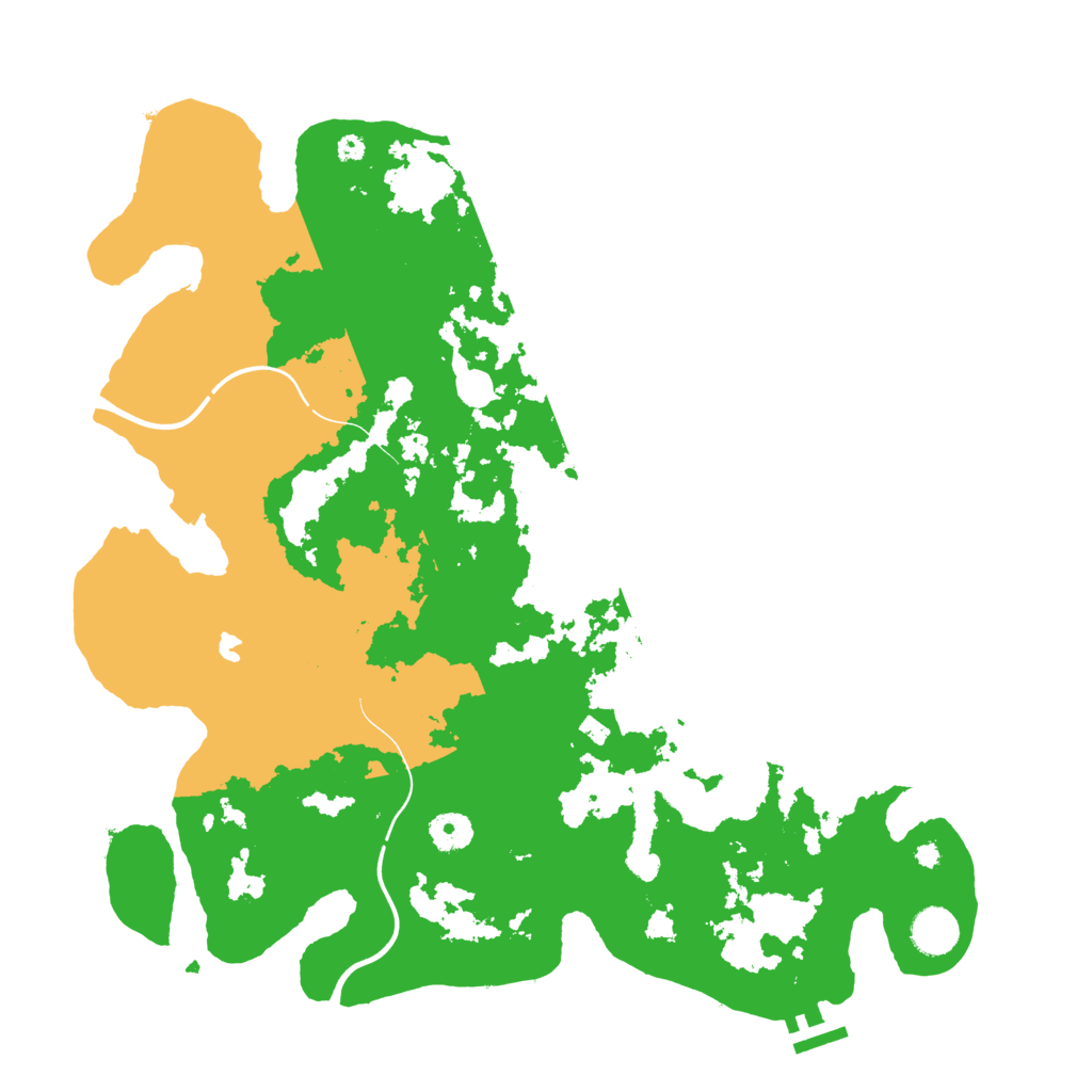 Biome Rust Map: Procedural Map, Size: 4000, Seed: 857252