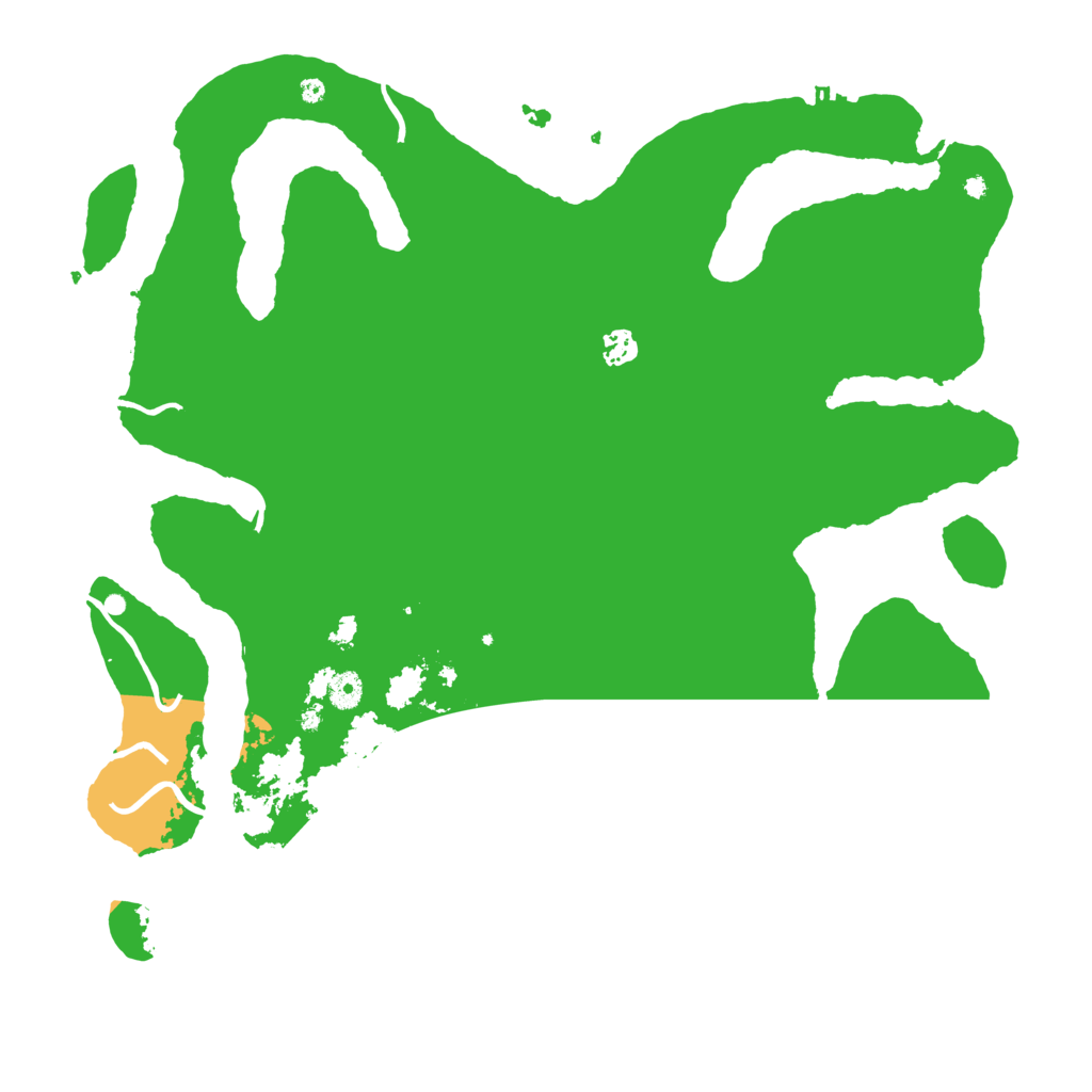 Biome Rust Map: Procedural Map, Size: 4500, Seed: 10520787