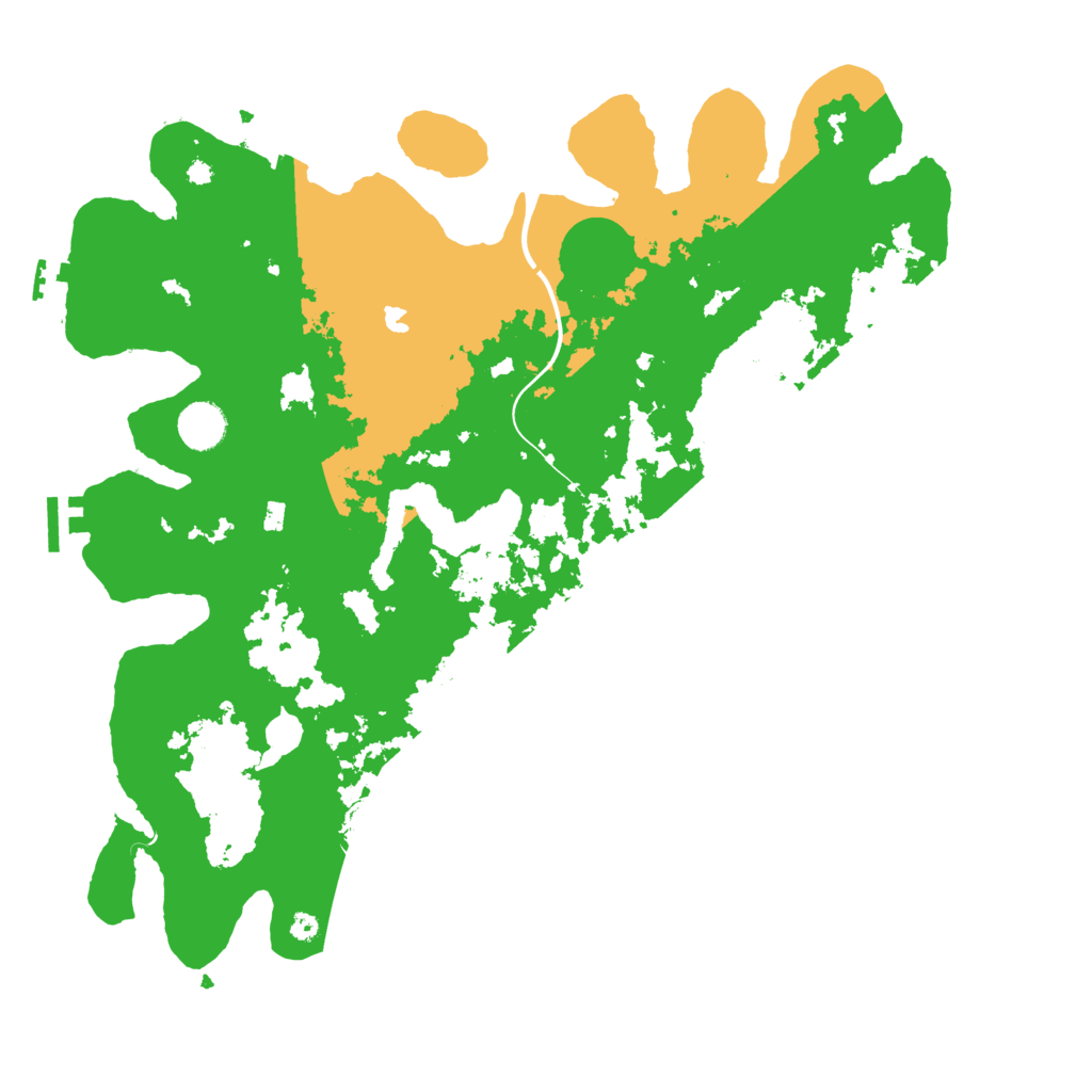 Biome Rust Map: Procedural Map, Size: 4000, Seed: 660