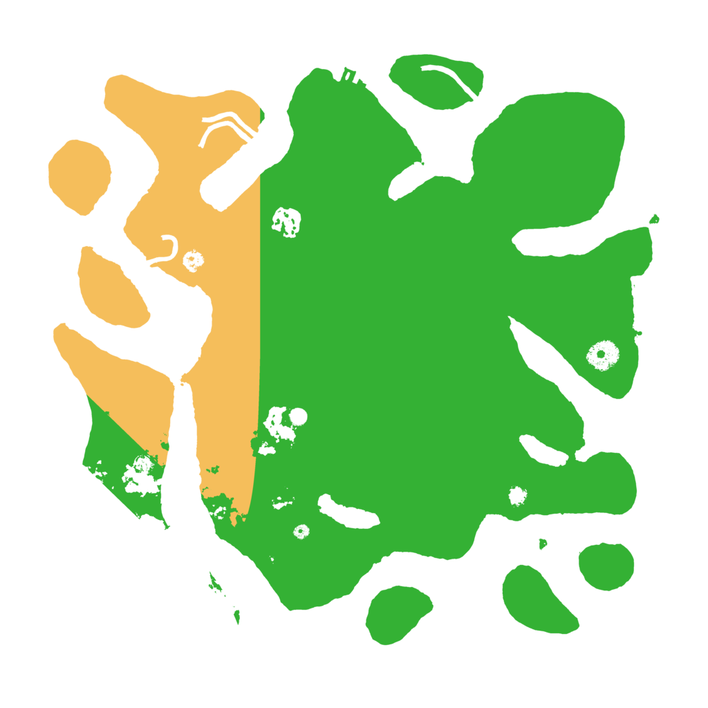 Biome Rust Map: Procedural Map, Size: 3550, Seed: 527529