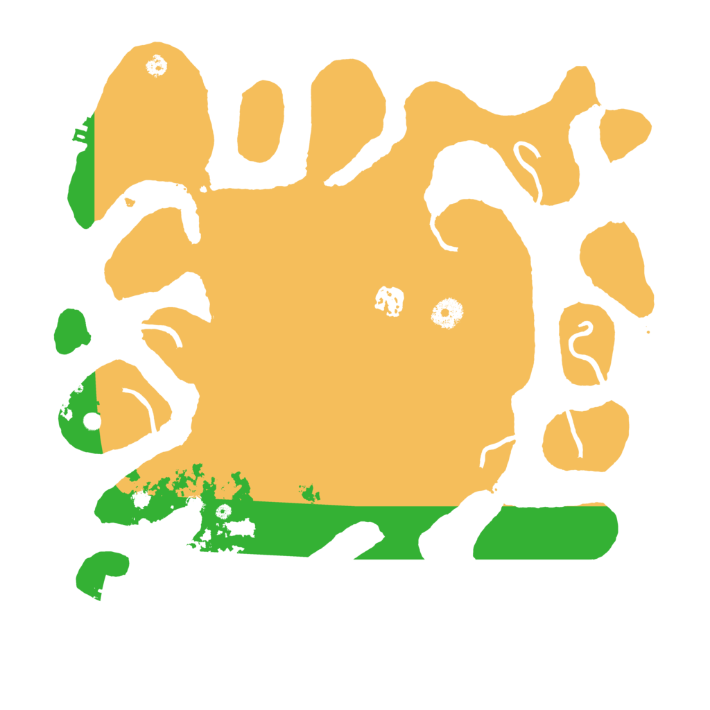 Biome Rust Map: Procedural Map, Size: 3550, Seed: 331384