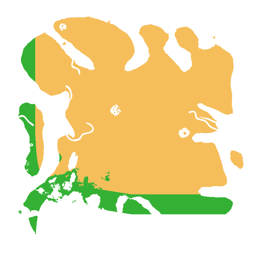 Biome Rust Map: Procedural Map, Size: 3850, Seed: 791929984