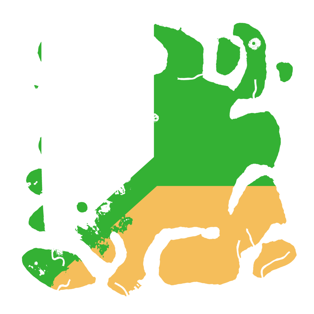 Biome Rust Map: Procedural Map, Size: 4000, Seed: 762577