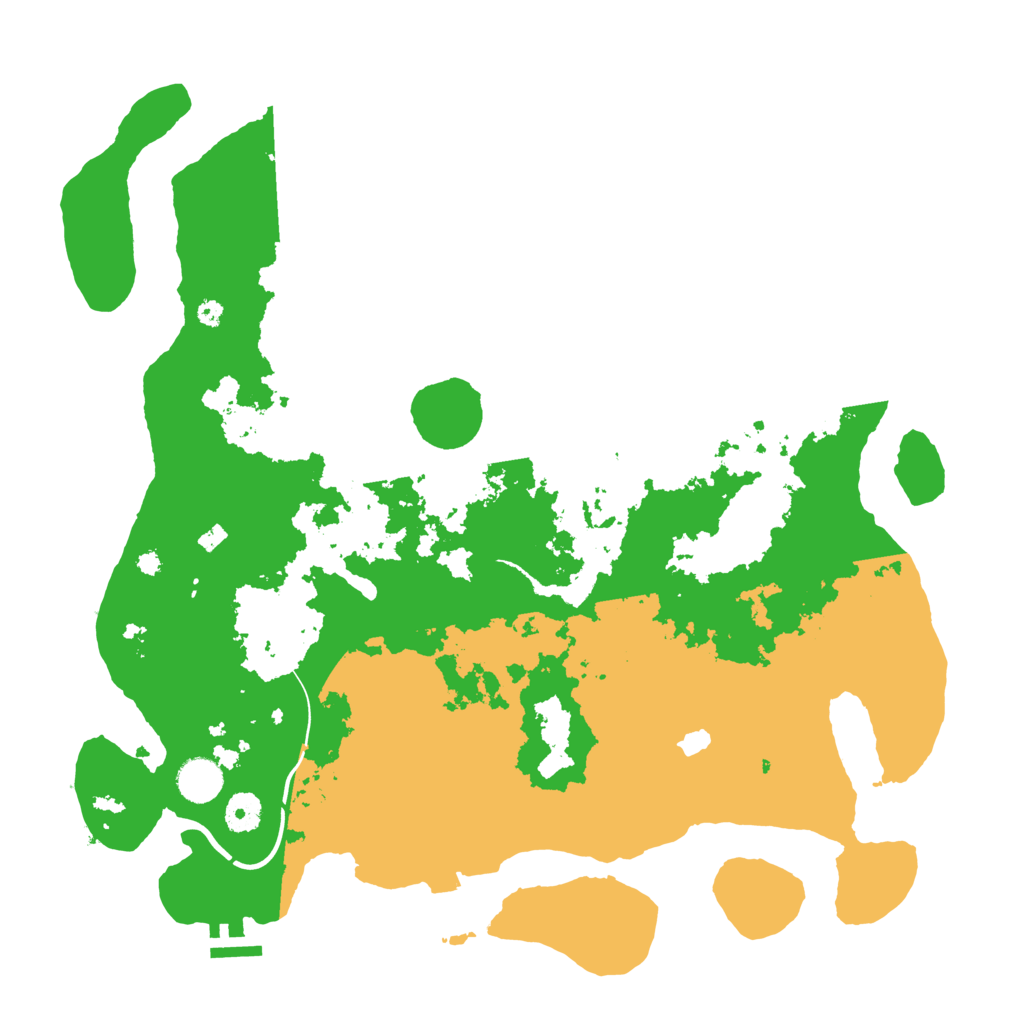 Biome Rust Map: Procedural Map, Size: 4000, Seed: 506434