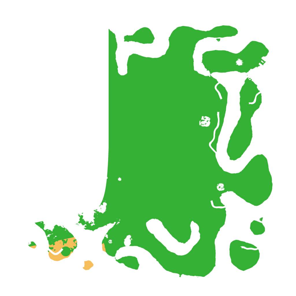 Biome Rust Map: Procedural Map, Size: 4000, Seed: 99101925