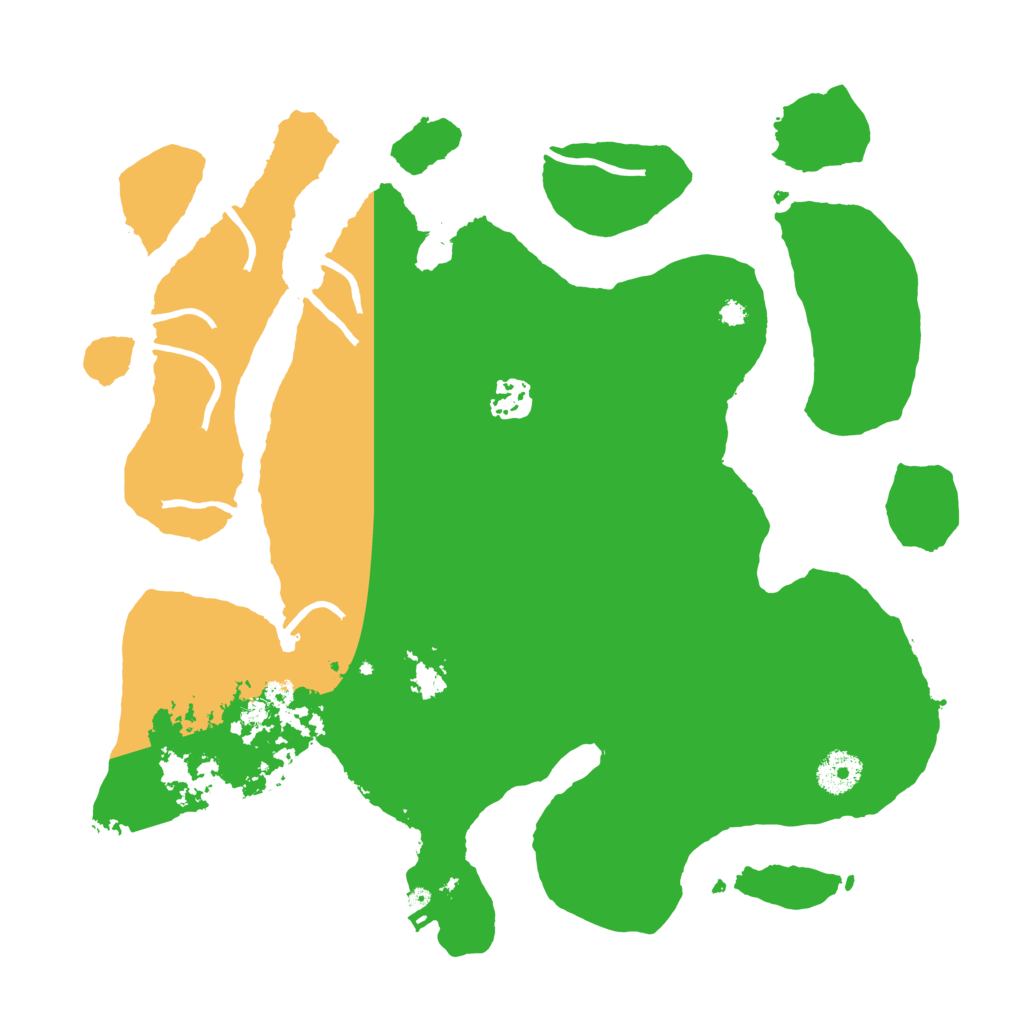 Biome Rust Map: Procedural Map, Size: 3550, Seed: 308131