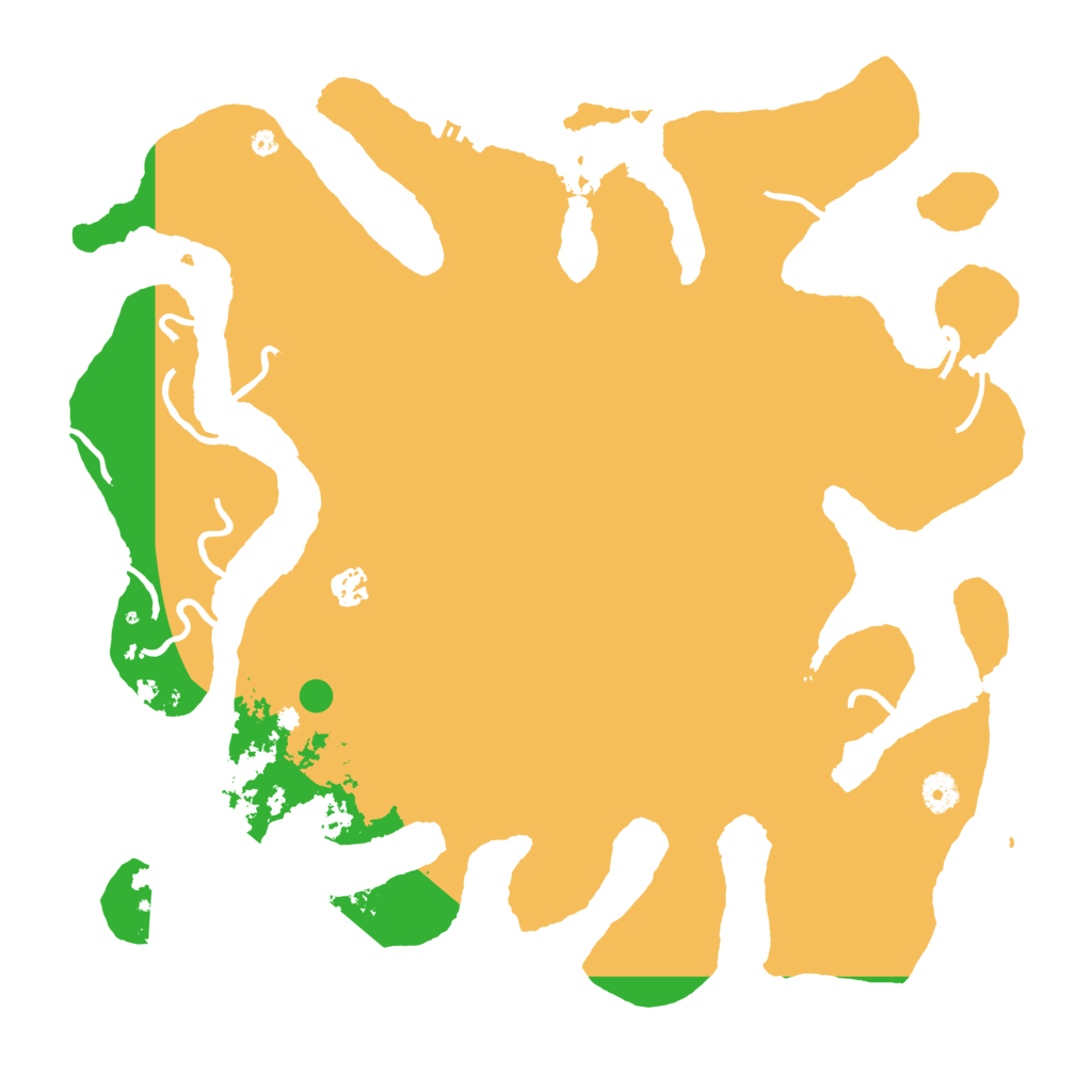 Biome Rust Map: Procedural Map, Size: 4300, Seed: 197025350