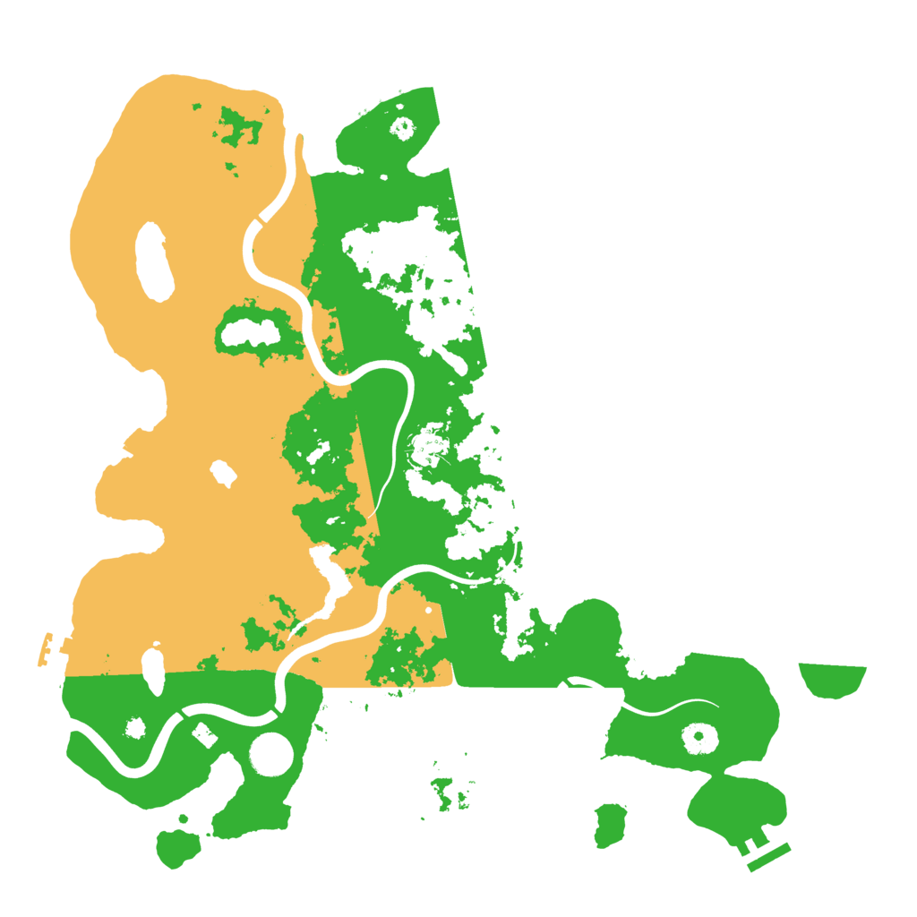 Biome Rust Map: Procedural Map, Size: 4000, Seed: 210584706