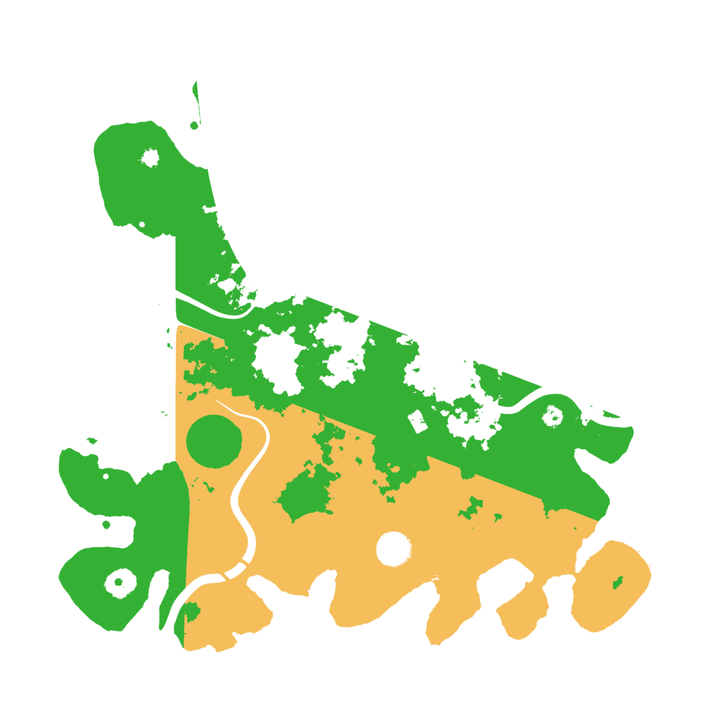 Biome Rust Map: Procedural Map, Size: 3550, Seed: 676782