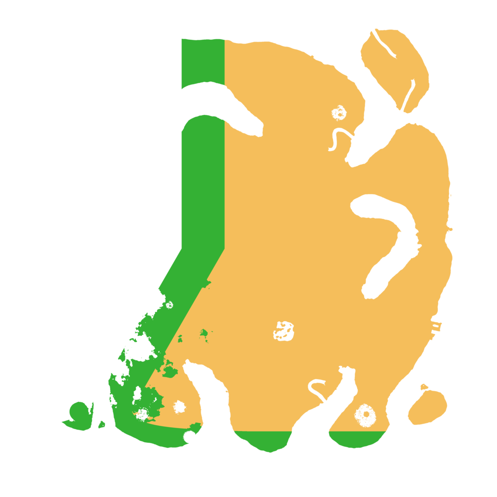 Biome Rust Map: Procedural Map, Size: 3500, Seed: 661972