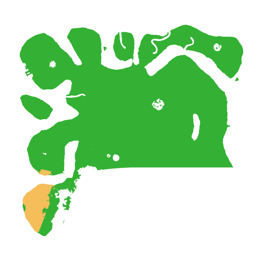 Biome Rust Map: Procedural Map, Size: 3550, Seed: 674401