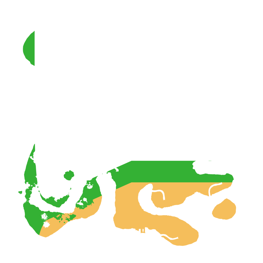 Biome Rust Map: Procedural Map, Size: 3600, Seed: 2060932985