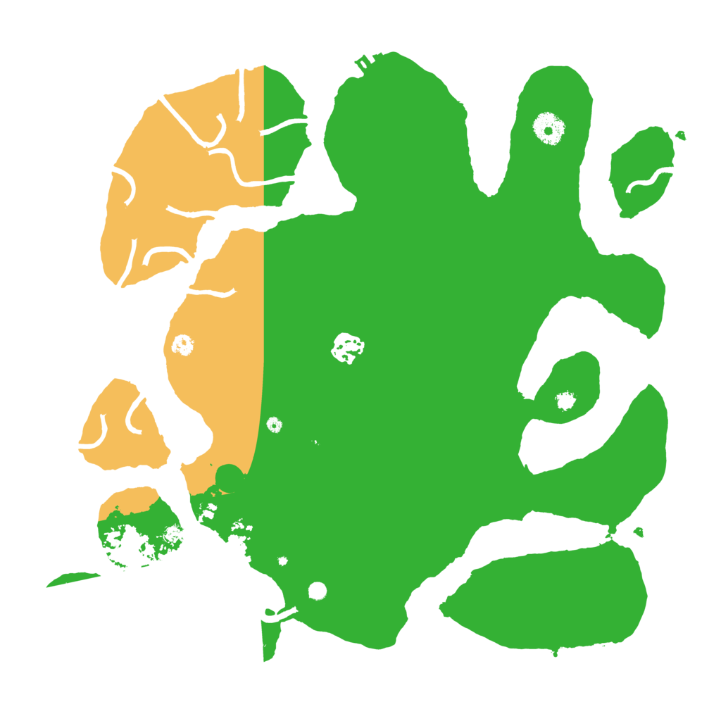 Biome Rust Map: Procedural Map, Size: 3500, Seed: 1209214483