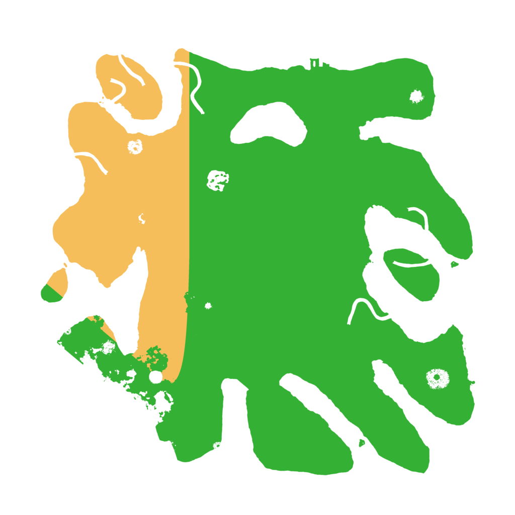 Biome Rust Map: Procedural Map, Size: 3550, Seed: 925183