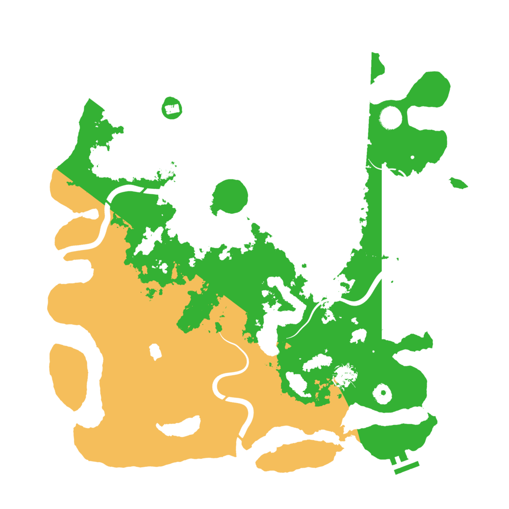 Biome Rust Map: Procedural Map, Size: 4000, Seed: 939874