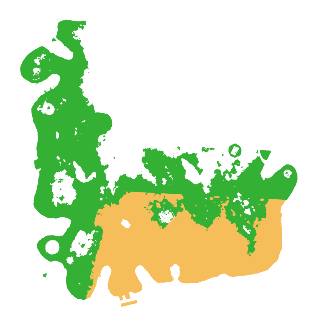 Biome Rust Map: Procedural Map, Size: 4000, Seed: 105116