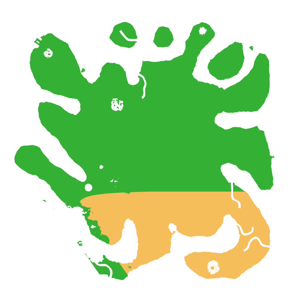 Biome Rust Map: Procedural Map, Size: 3550, Seed: 377075