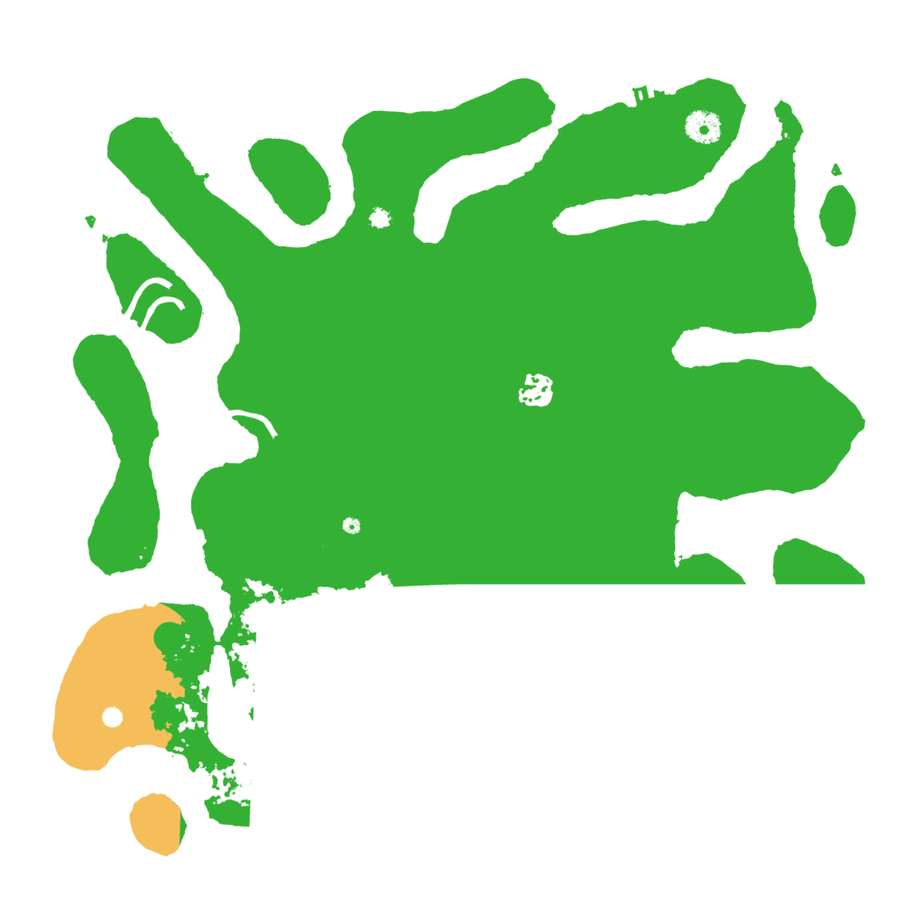 Biome Rust Map: Procedural Map, Size: 4000, Seed: 25303