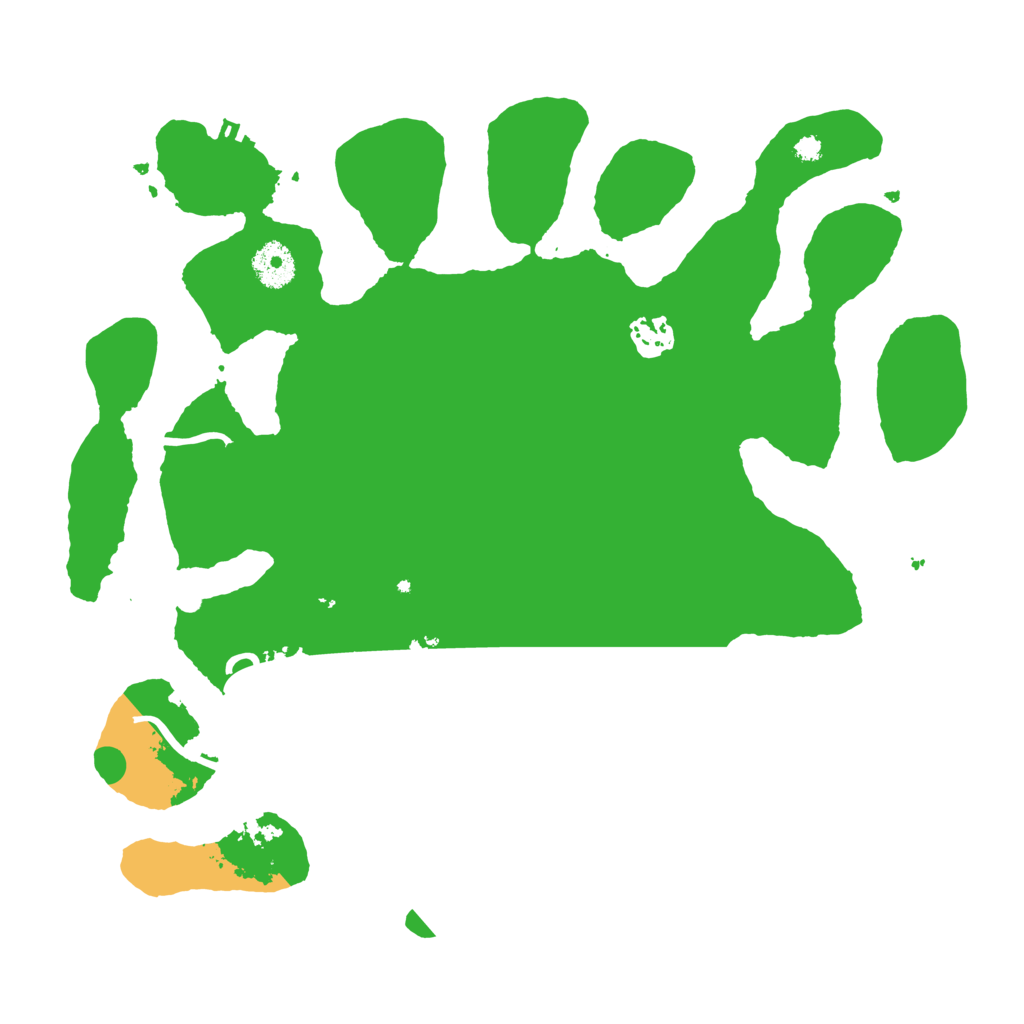 Biome Rust Map: Procedural Map, Size: 3550, Seed: 804992