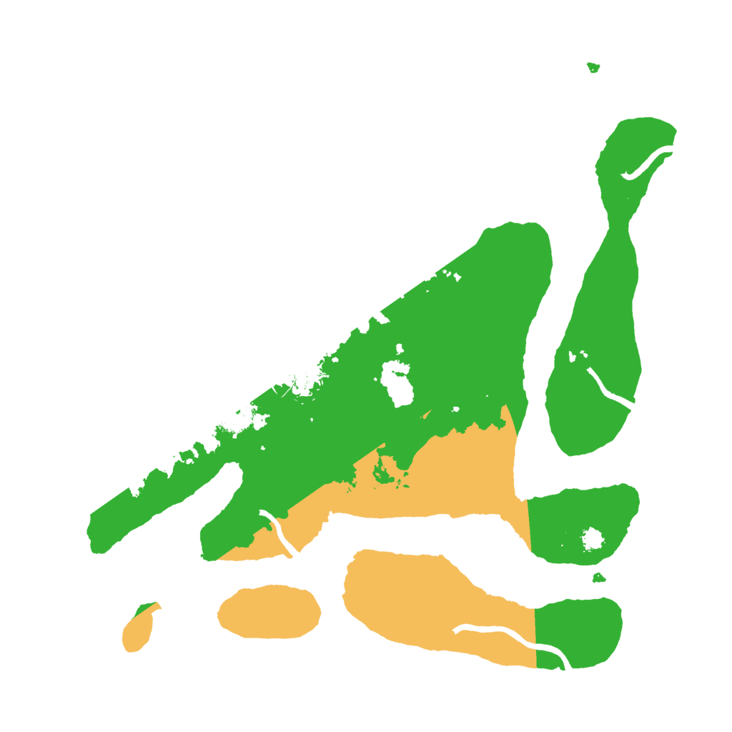 Biome Rust Map: Procedural Map, Size: 3000, Seed: 722