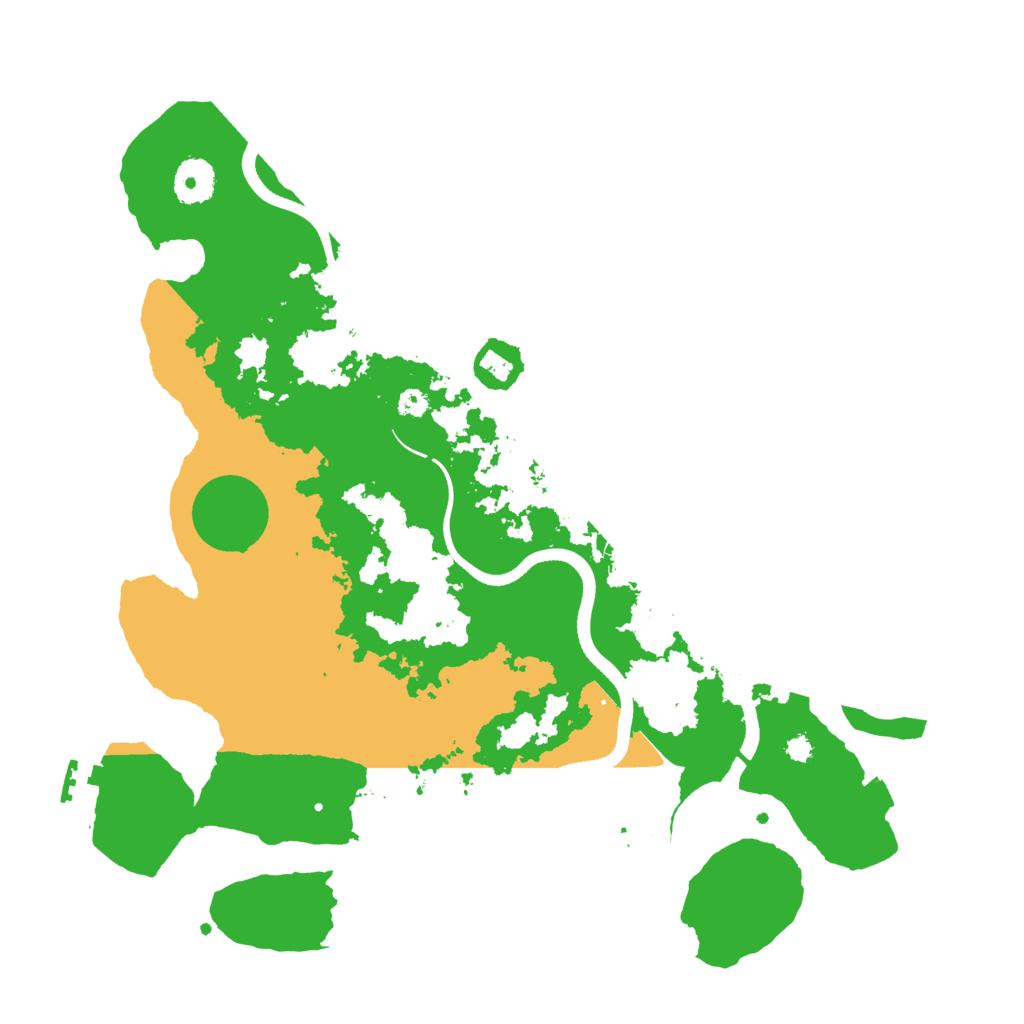 Biome Rust Map: Procedural Map, Size: 3550, Seed: 552524