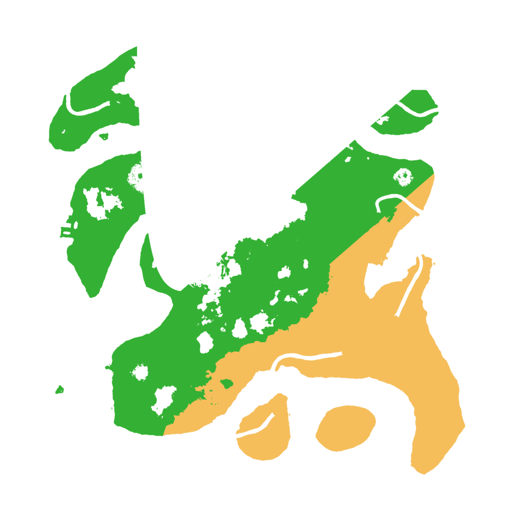 Biome Rust Map: Procedural Map, Size: 3000, Seed: 313169544