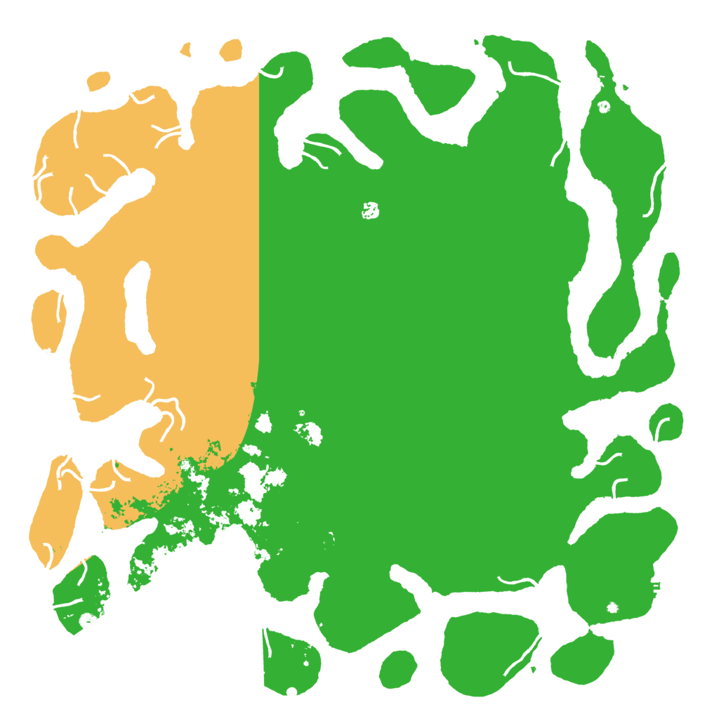 Biome Rust Map: Procedural Map, Size: 6000, Seed: 17233548